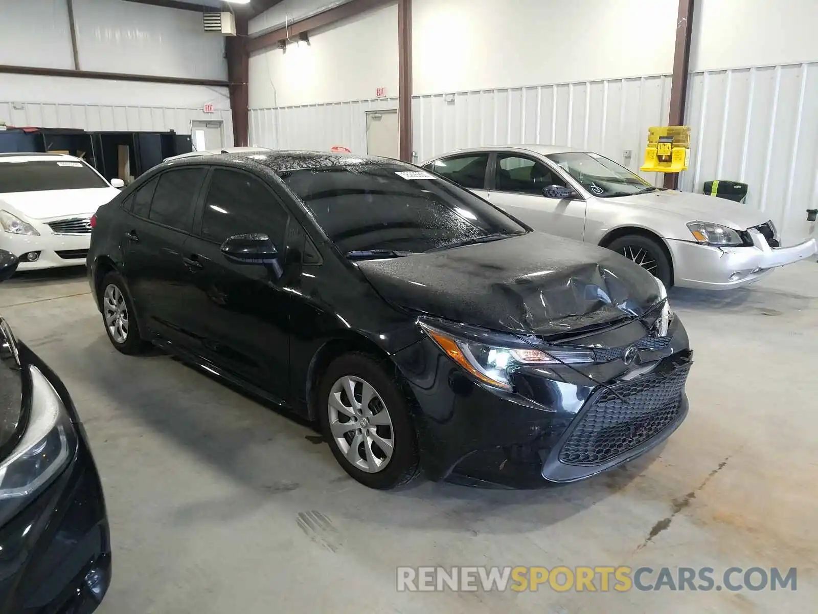 1 Photograph of a damaged car 5YFEPRAE7LP091522 TOYOTA COROLLA 2020