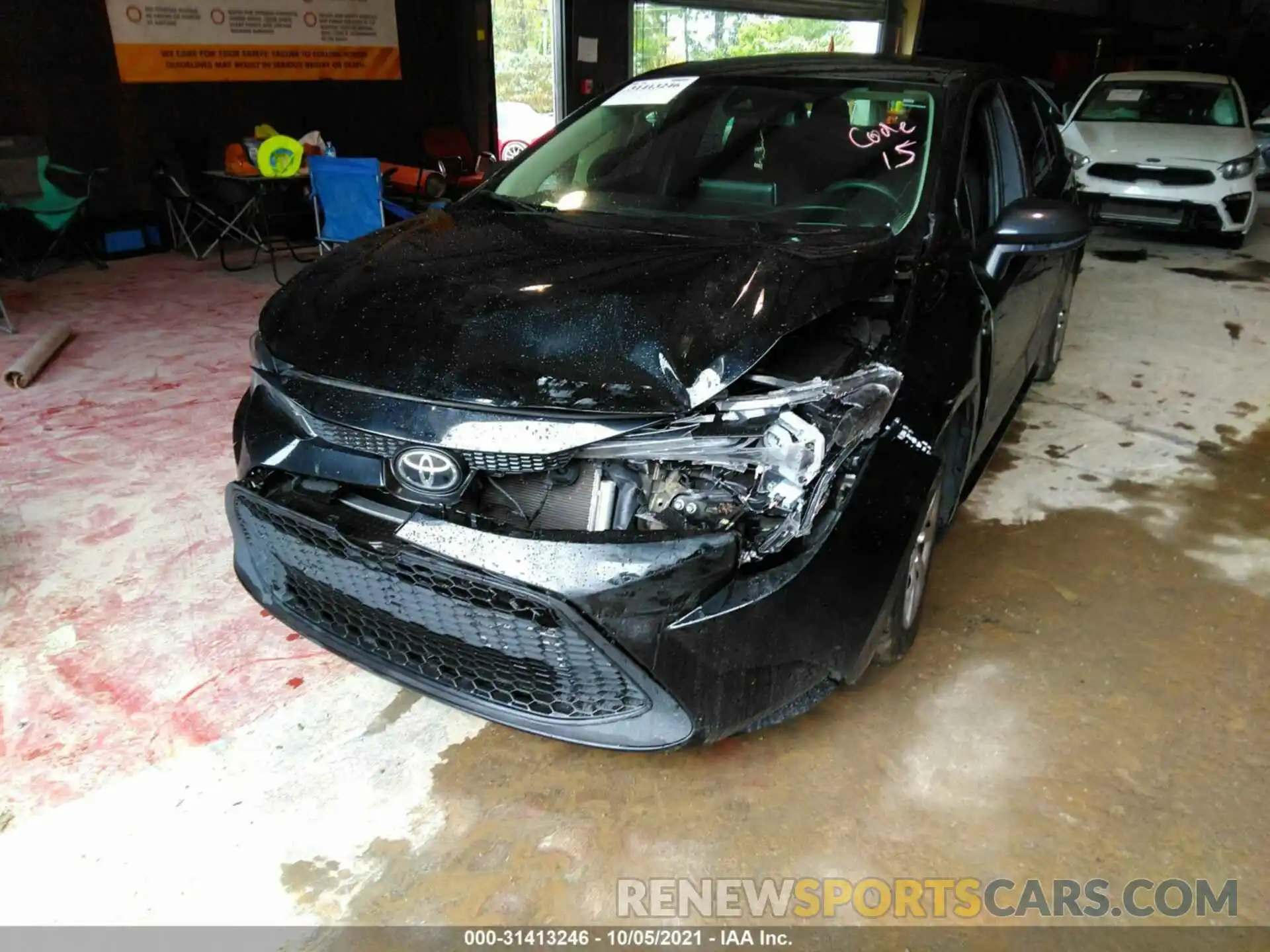 6 Photograph of a damaged car 5YFEPRAE7LP091889 TOYOTA COROLLA 2020