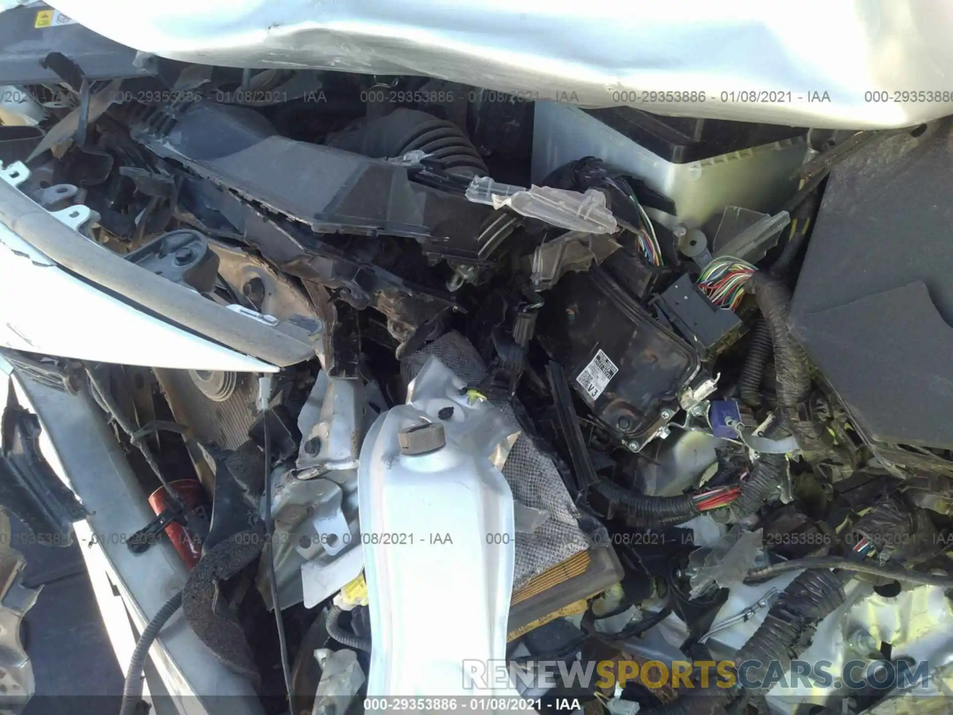 10 Фотография поврежденного автомобиля 5YFEPRAE7LP095313 TOYOTA COROLLA 2020