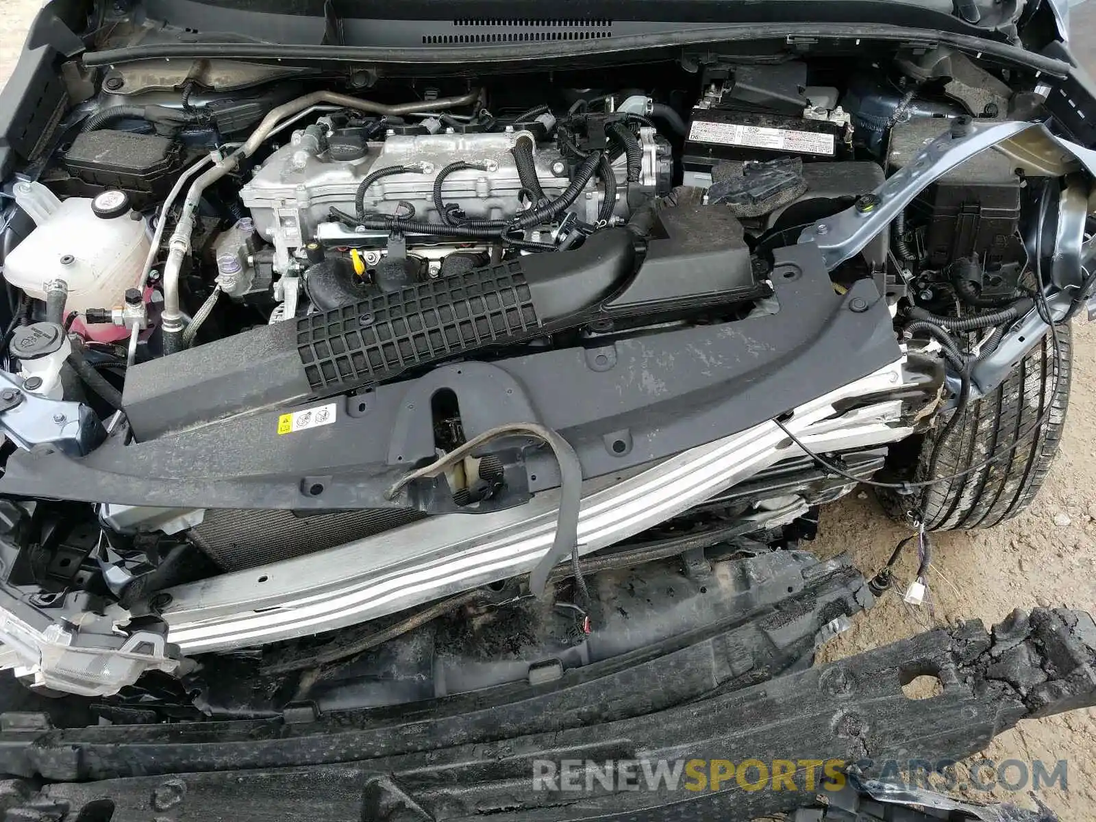 7 Photograph of a damaged car 5YFEPRAE7LP095859 TOYOTA COROLLA 2020