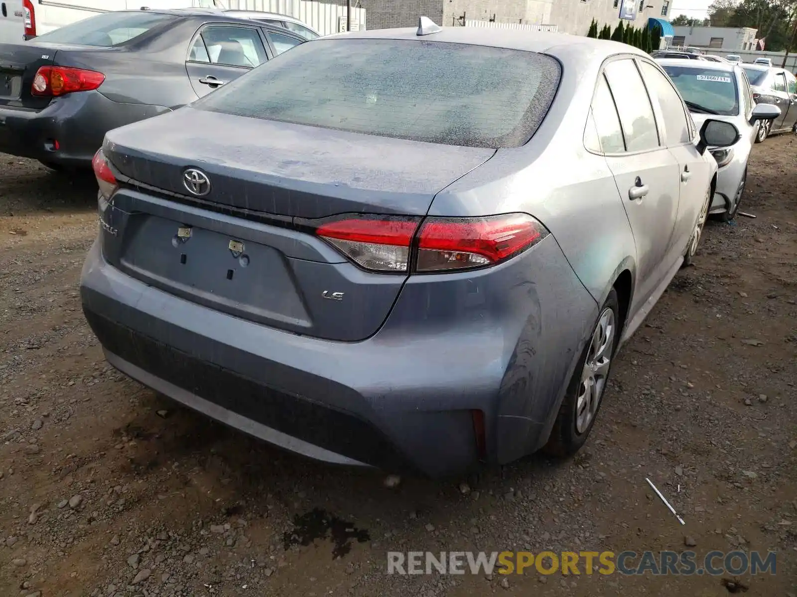 4 Photograph of a damaged car 5YFEPRAE7LP096543 TOYOTA COROLLA 2020