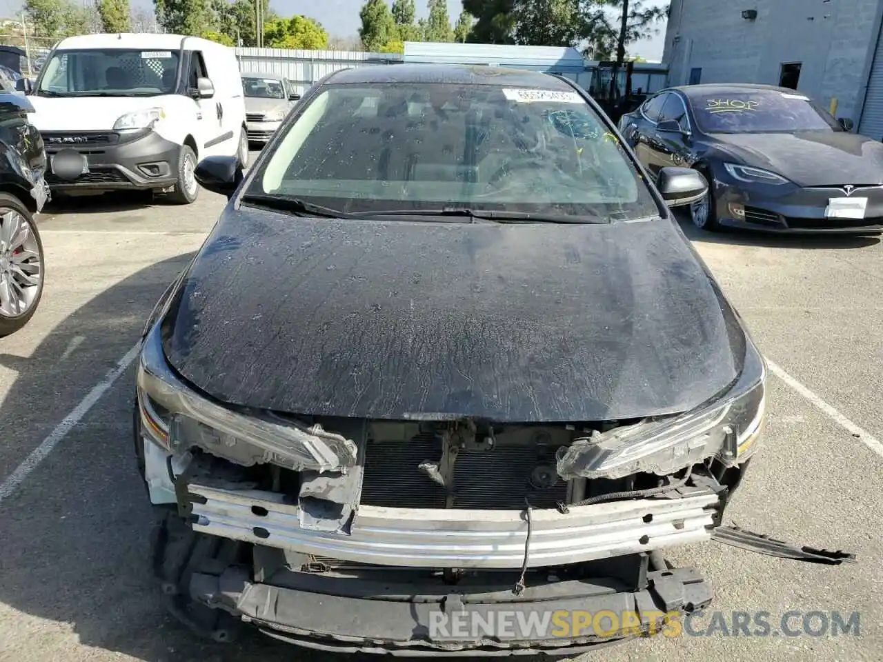 5 Photograph of a damaged car 5YFEPRAE7LP098373 TOYOTA COROLLA 2020