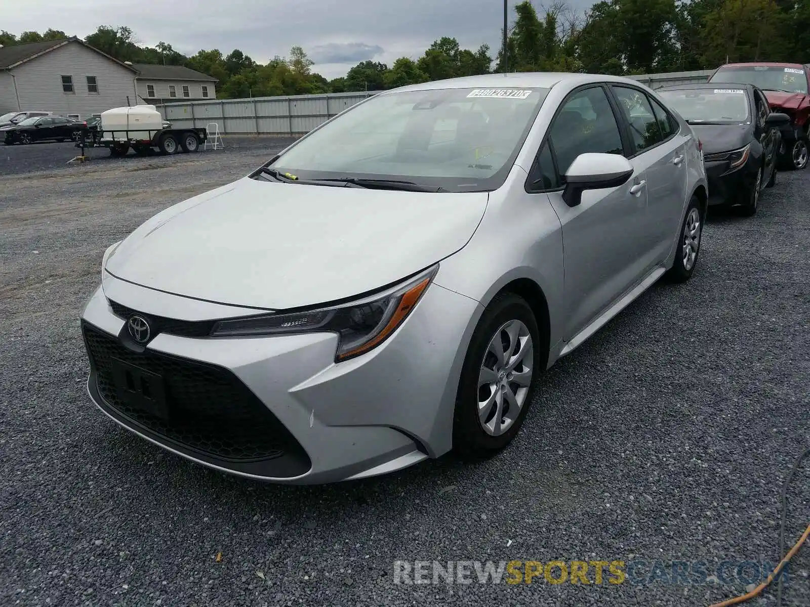 2 Photograph of a damaged car 5YFEPRAE7LP098969 TOYOTA COROLLA 2020