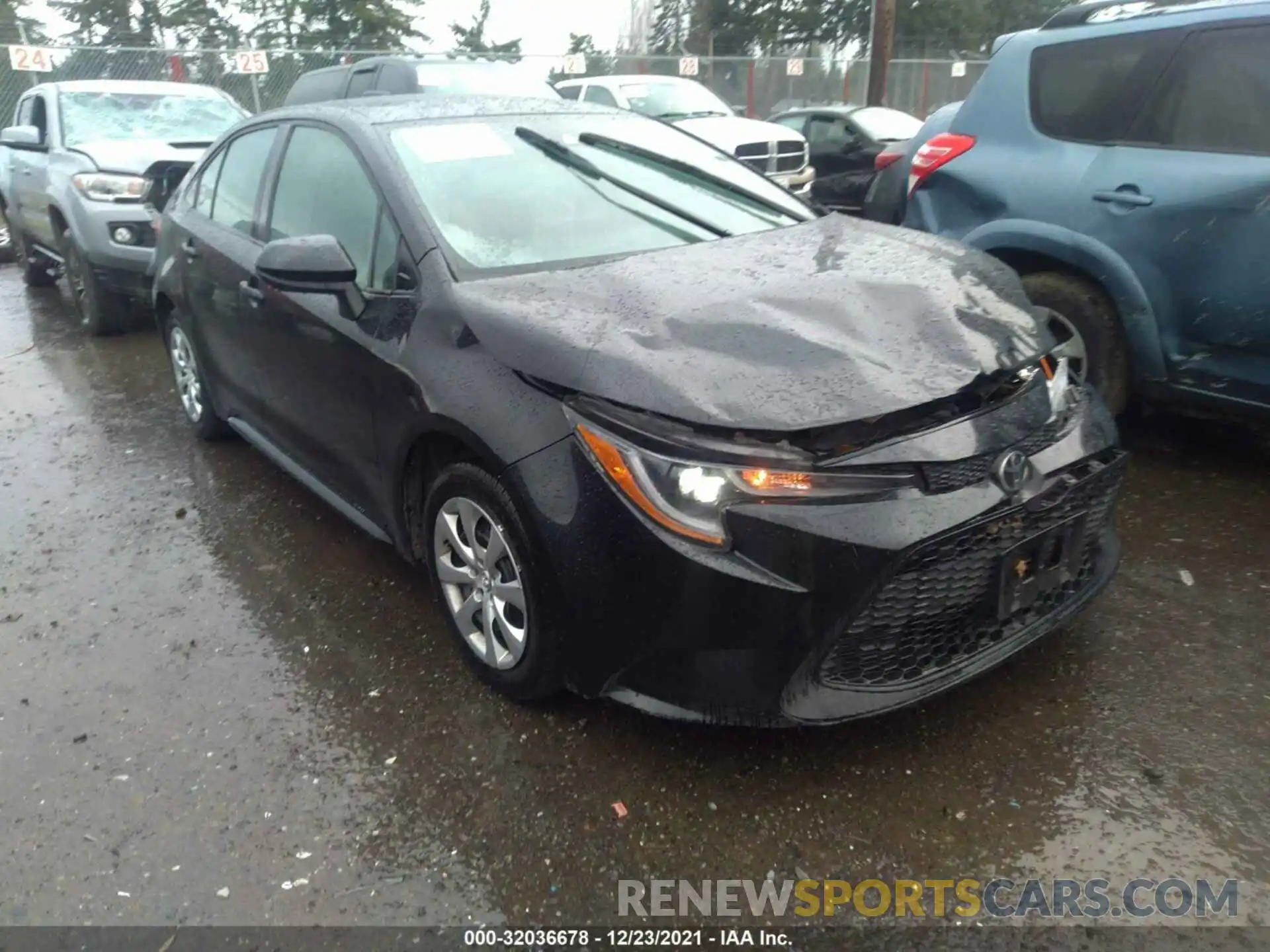 1 Photograph of a damaged car 5YFEPRAE7LP102003 TOYOTA COROLLA 2020