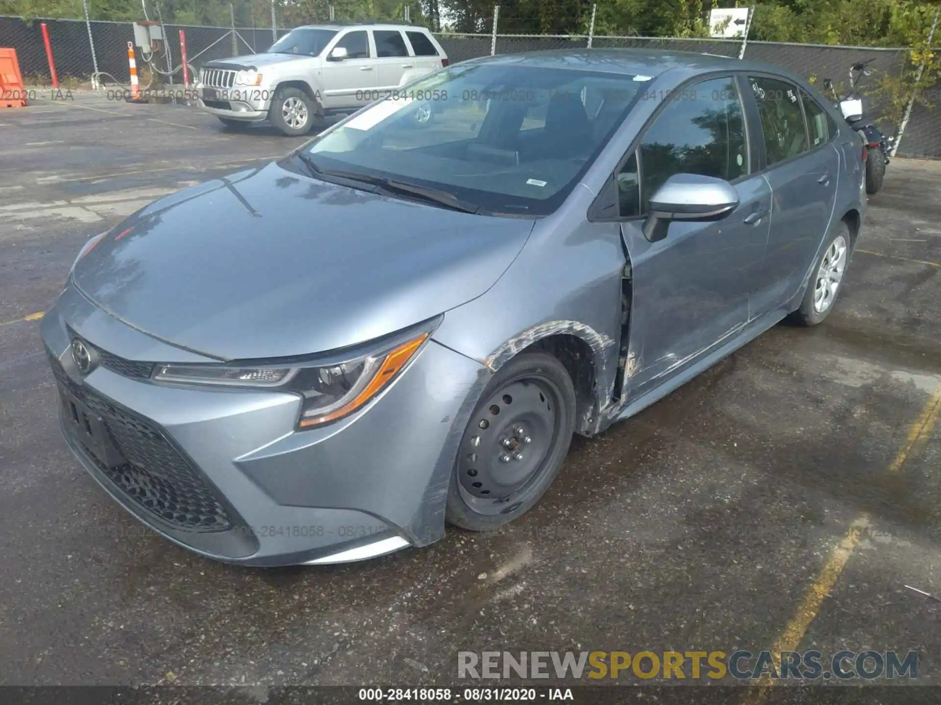 6 Photograph of a damaged car 5YFEPRAE7LP105595 TOYOTA COROLLA 2020