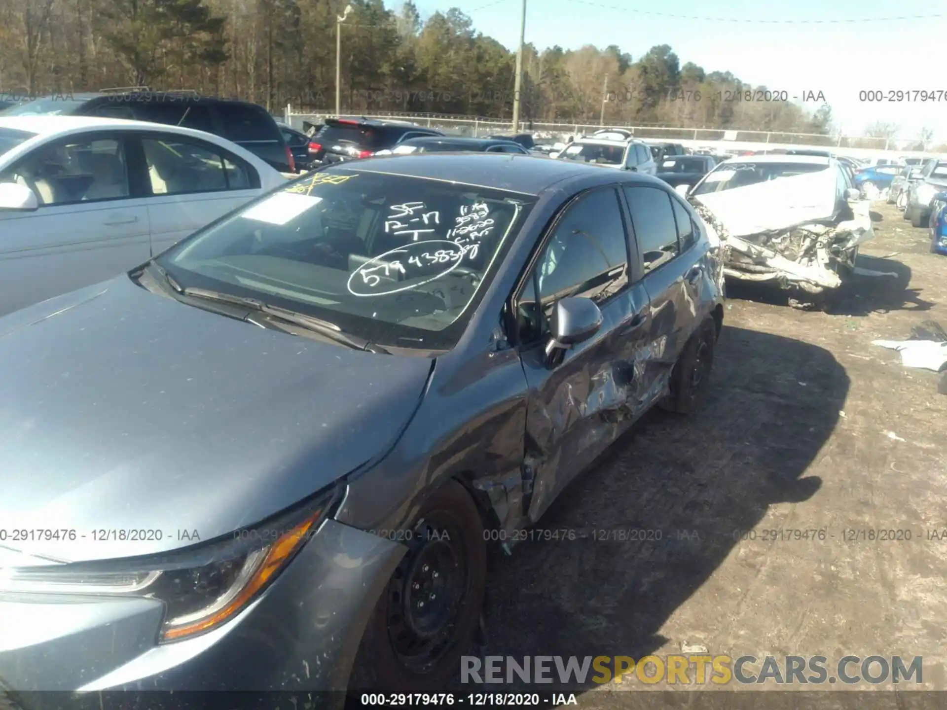 6 Photograph of a damaged car 5YFEPRAE7LP105807 TOYOTA COROLLA 2020