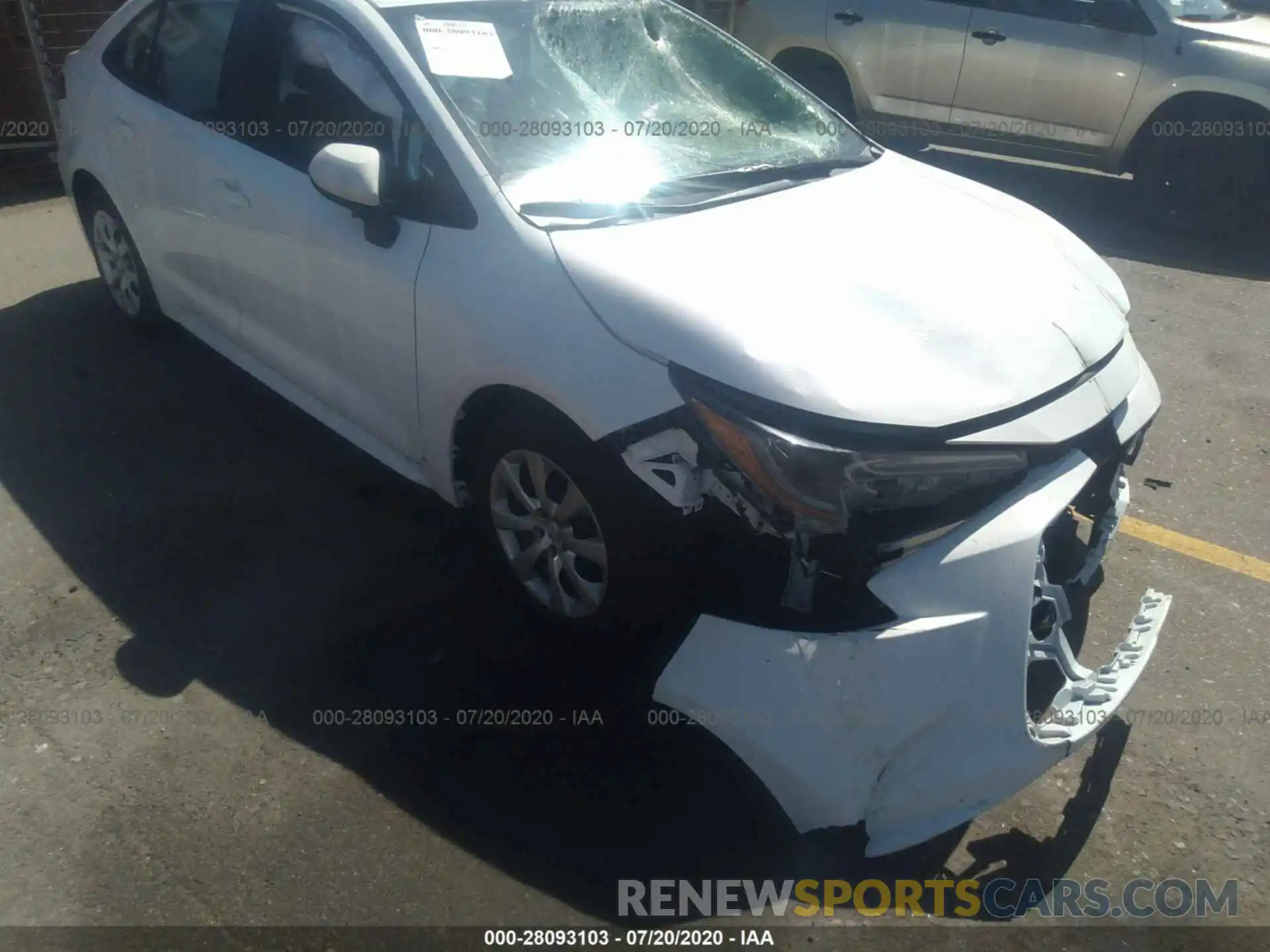 6 Photograph of a damaged car 5YFEPRAE7LP106715 TOYOTA COROLLA 2020