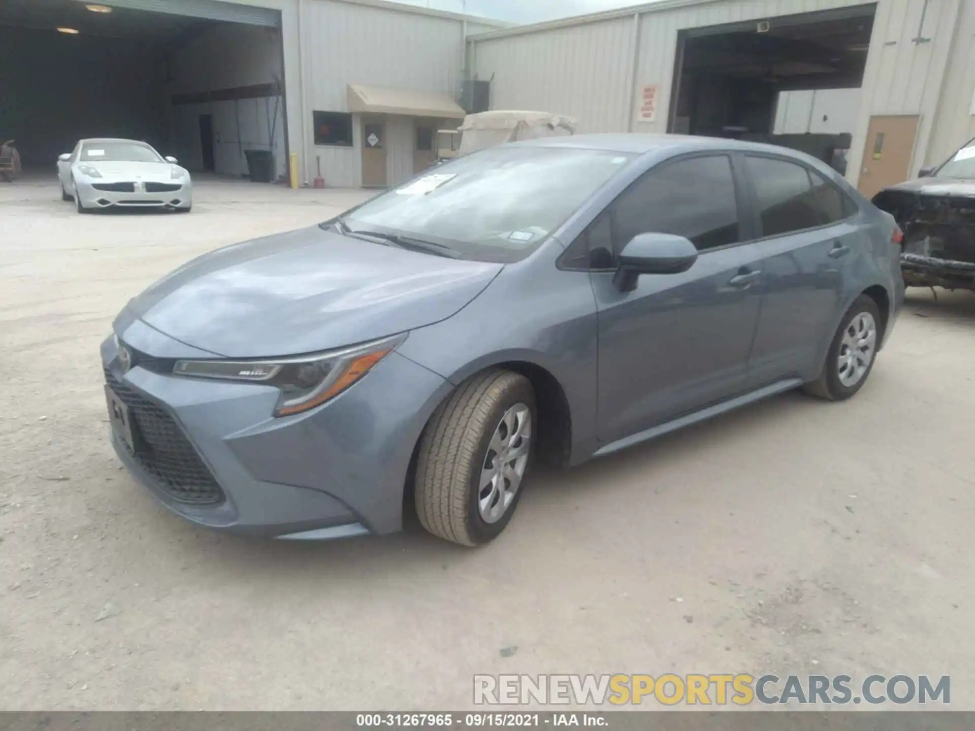 2 Photograph of a damaged car 5YFEPRAE7LP106987 TOYOTA COROLLA 2020