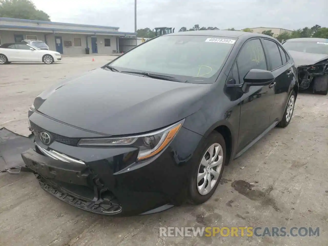 2 Photograph of a damaged car 5YFEPRAE7LP108495 TOYOTA COROLLA 2020