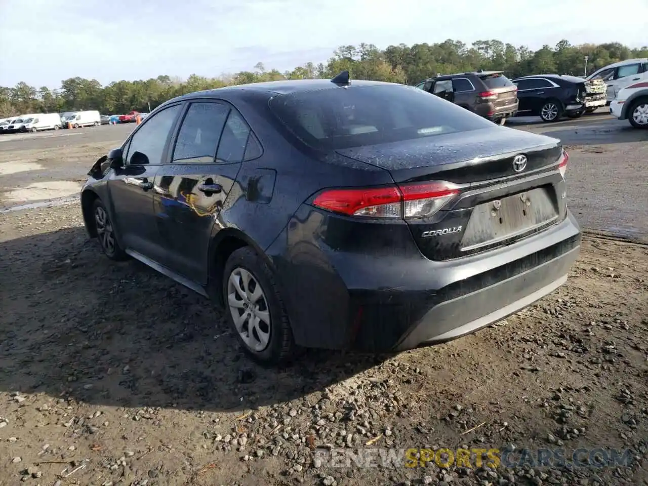 3 Photograph of a damaged car 5YFEPRAE7LP108559 TOYOTA COROLLA 2020