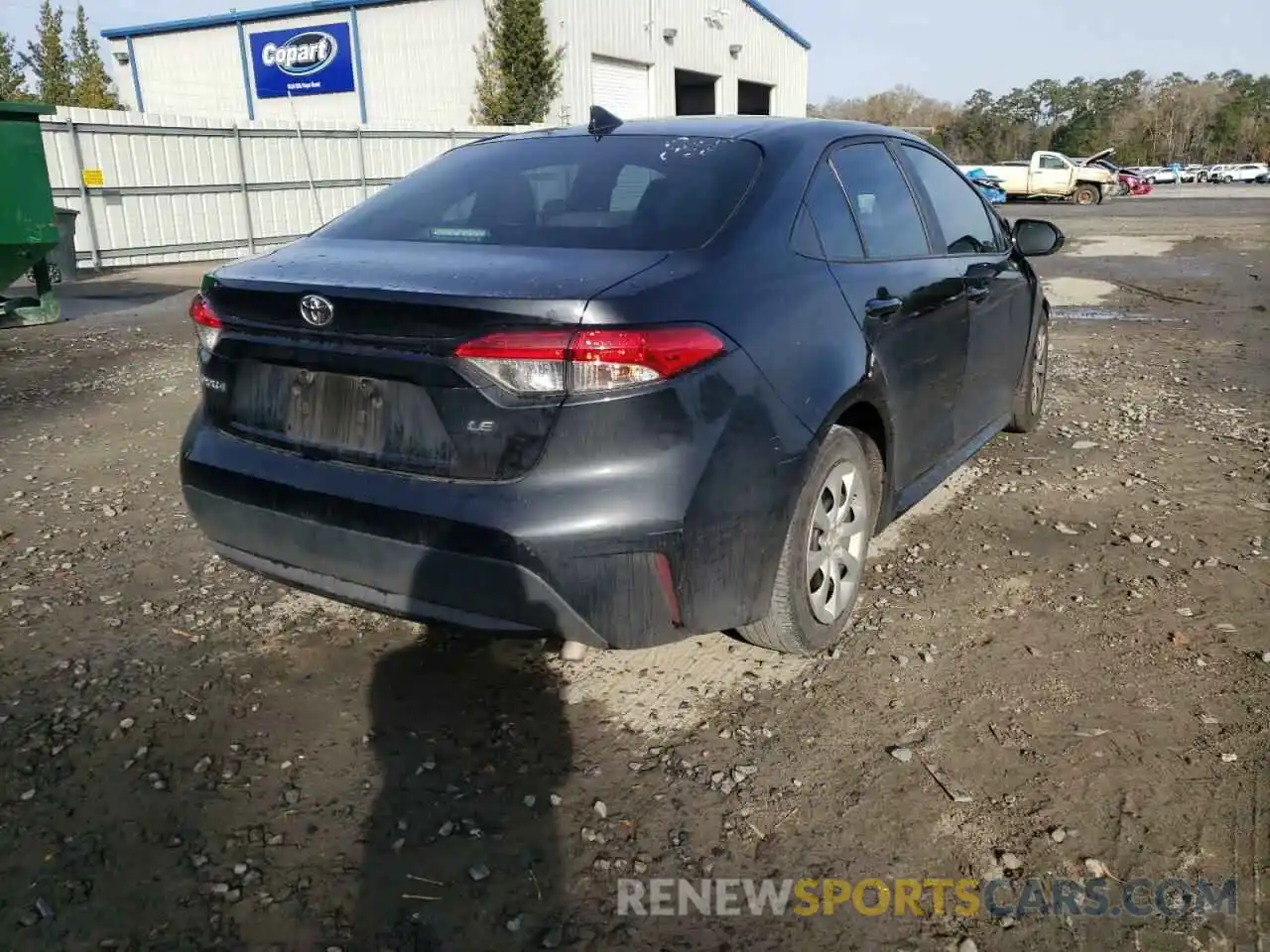 4 Photograph of a damaged car 5YFEPRAE7LP108559 TOYOTA COROLLA 2020