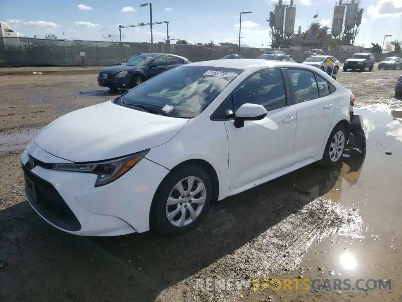 2 Photograph of a damaged car 5YFEPRAE7LP109226 TOYOTA COROLLA 2020