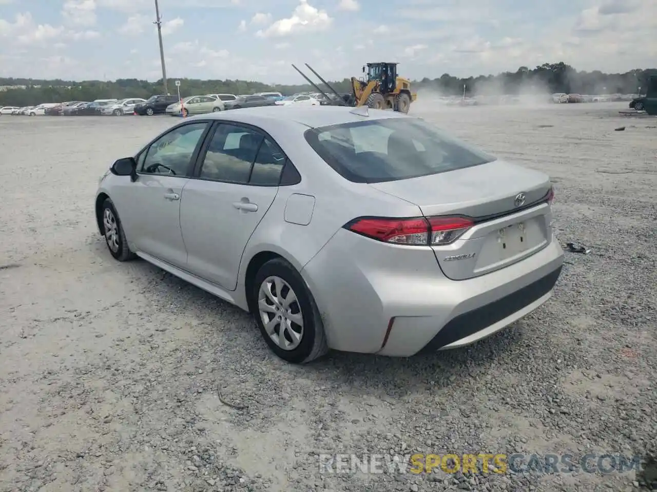 3 Photograph of a damaged car 5YFEPRAE7LP109761 TOYOTA COROLLA 2020