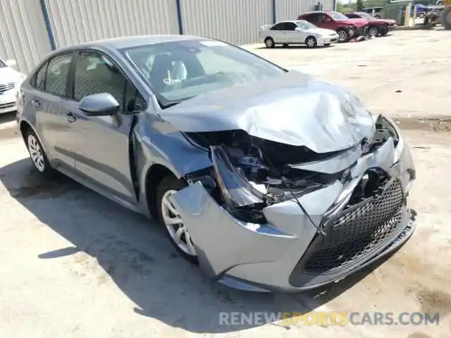 1 Photograph of a damaged car 5YFEPRAE7LP110702 TOYOTA COROLLA 2020