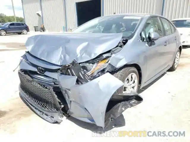 2 Photograph of a damaged car 5YFEPRAE7LP110702 TOYOTA COROLLA 2020