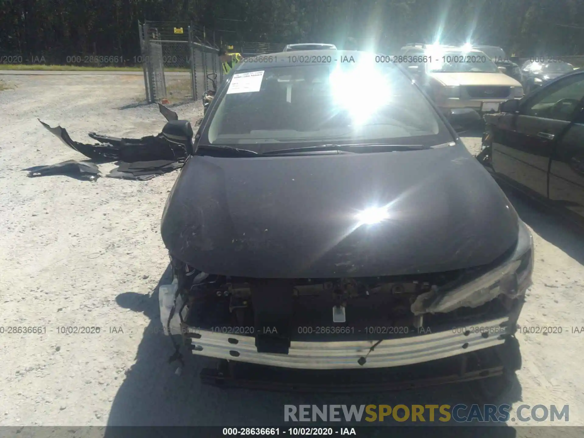 6 Photograph of a damaged car 5YFEPRAE7LP111204 TOYOTA COROLLA 2020