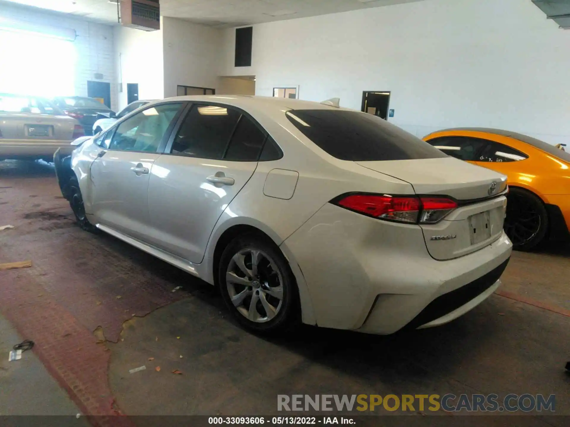 3 Photograph of a damaged car 5YFEPRAE7LP111297 TOYOTA COROLLA 2020