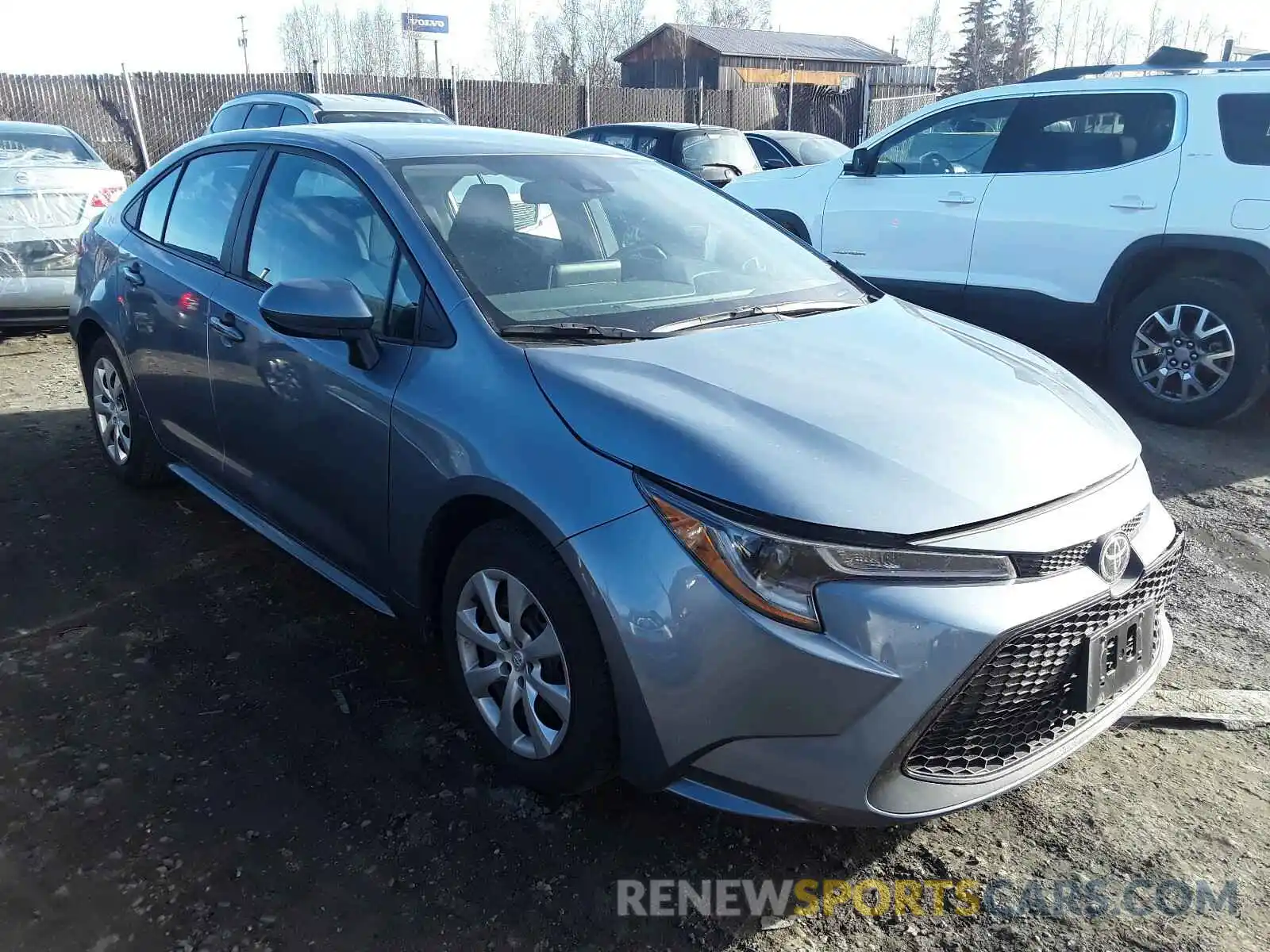 1 Photograph of a damaged car 5YFEPRAE7LP114149 TOYOTA COROLLA 2020