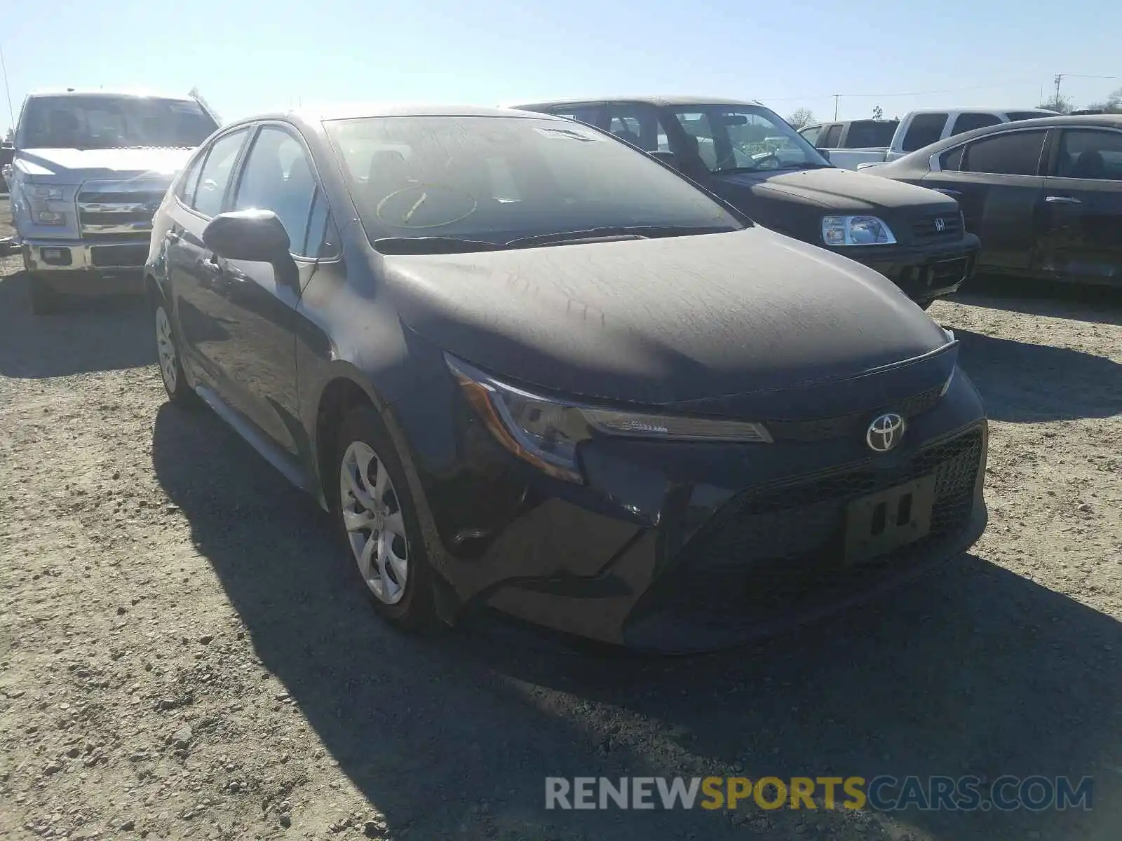 1 Photograph of a damaged car 5YFEPRAE7LP115317 TOYOTA COROLLA 2020