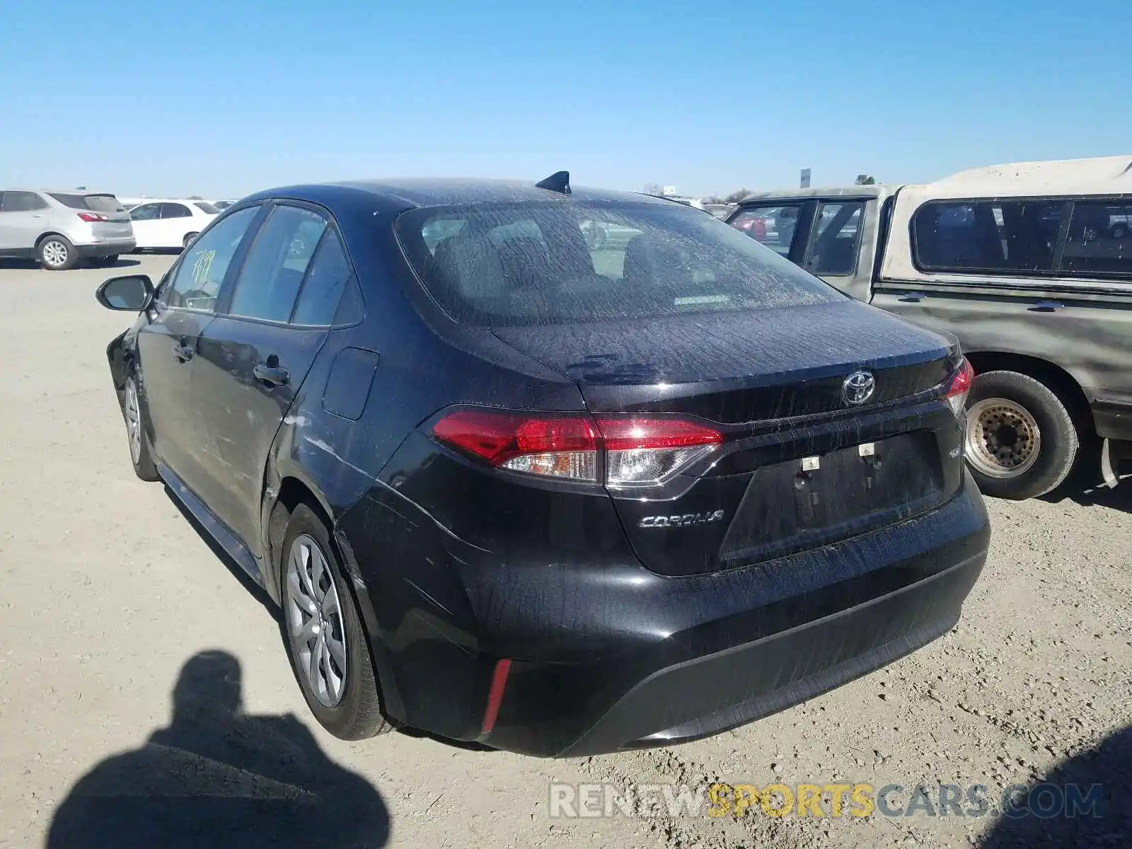 3 Photograph of a damaged car 5YFEPRAE7LP115317 TOYOTA COROLLA 2020