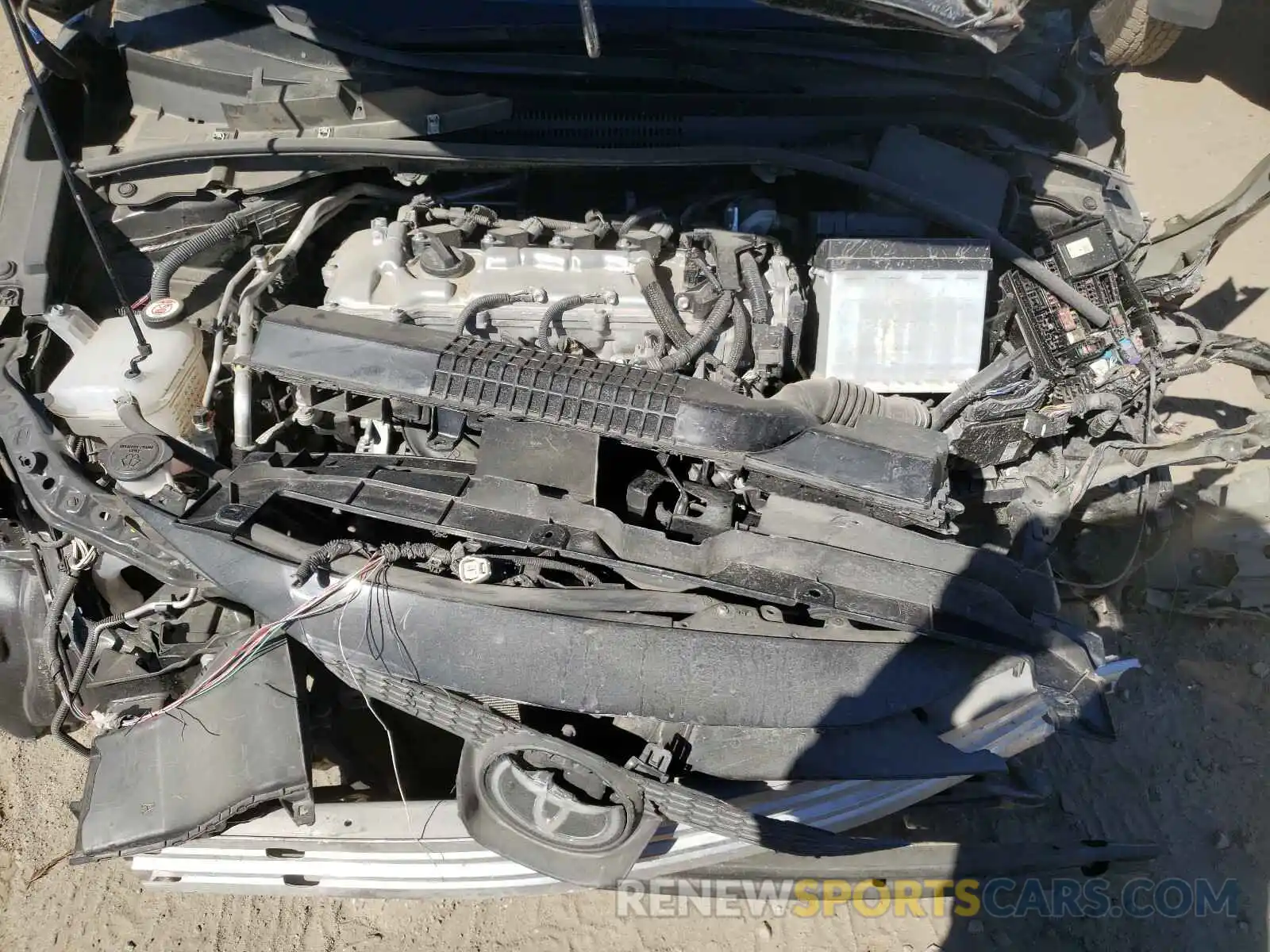7 Photograph of a damaged car 5YFEPRAE7LP117729 TOYOTA COROLLA 2020