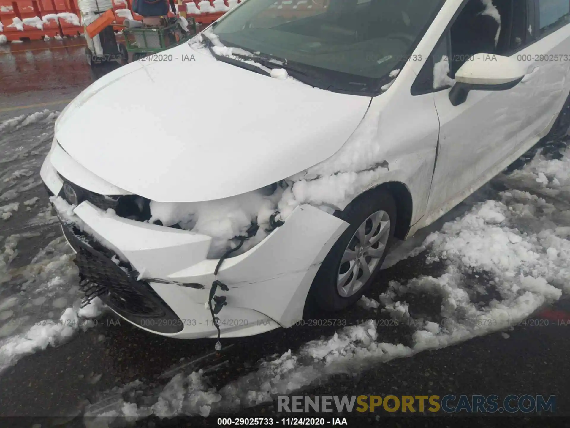 6 Photograph of a damaged car 5YFEPRAE7LP122154 TOYOTA COROLLA 2020