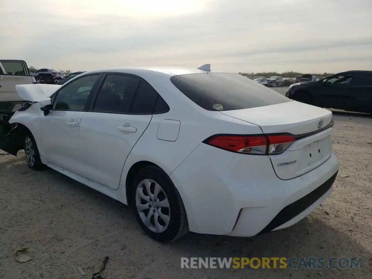 3 Photograph of a damaged car 5YFEPRAE7LP124342 TOYOTA COROLLA 2020