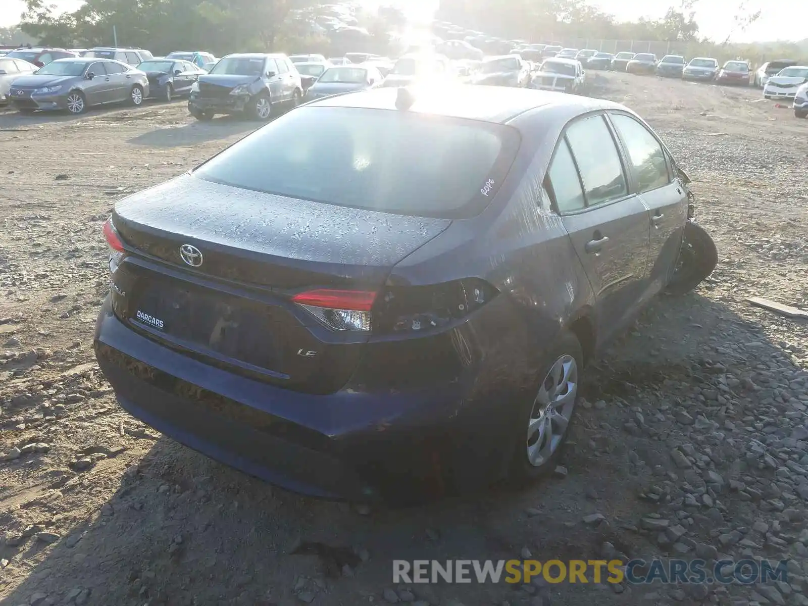 4 Photograph of a damaged car 5YFEPRAE7LP124602 TOYOTA COROLLA 2020