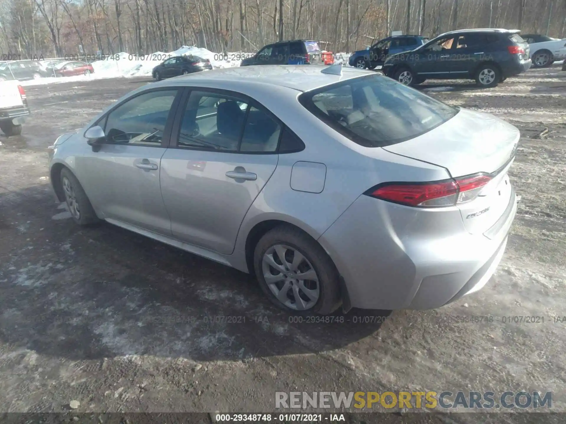 3 Photograph of a damaged car 5YFEPRAE7LP125121 TOYOTA COROLLA 2020