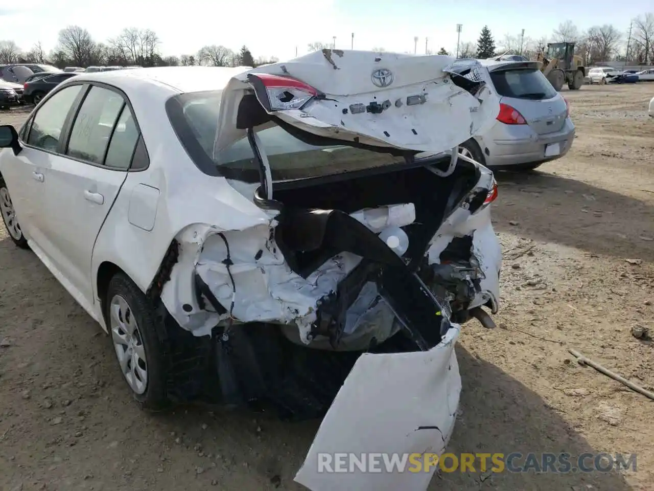 9 Photograph of a damaged car 5YFEPRAE7LP125412 TOYOTA COROLLA 2020