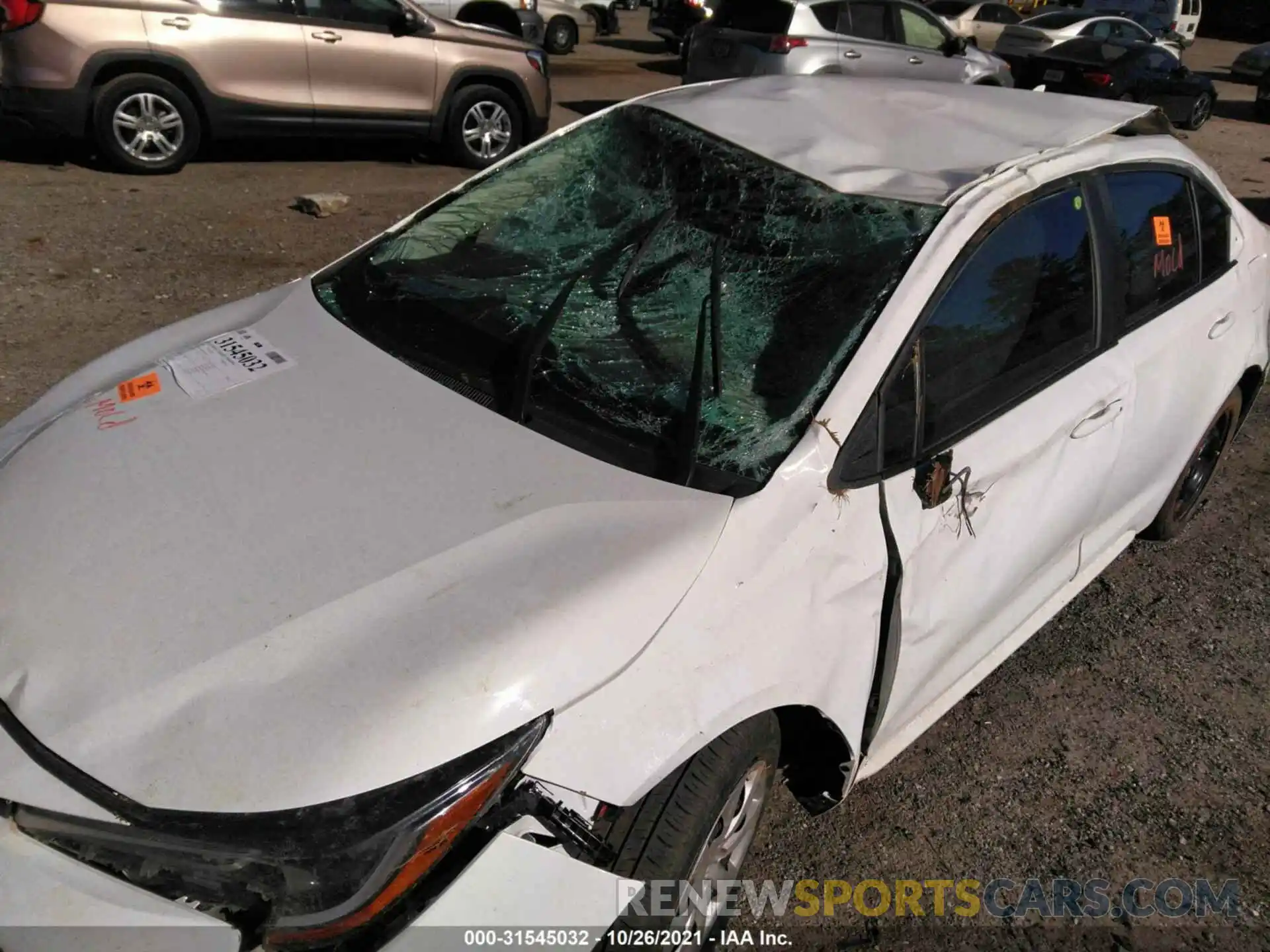 6 Photograph of a damaged car 5YFEPRAE7LP139911 TOYOTA COROLLA 2020