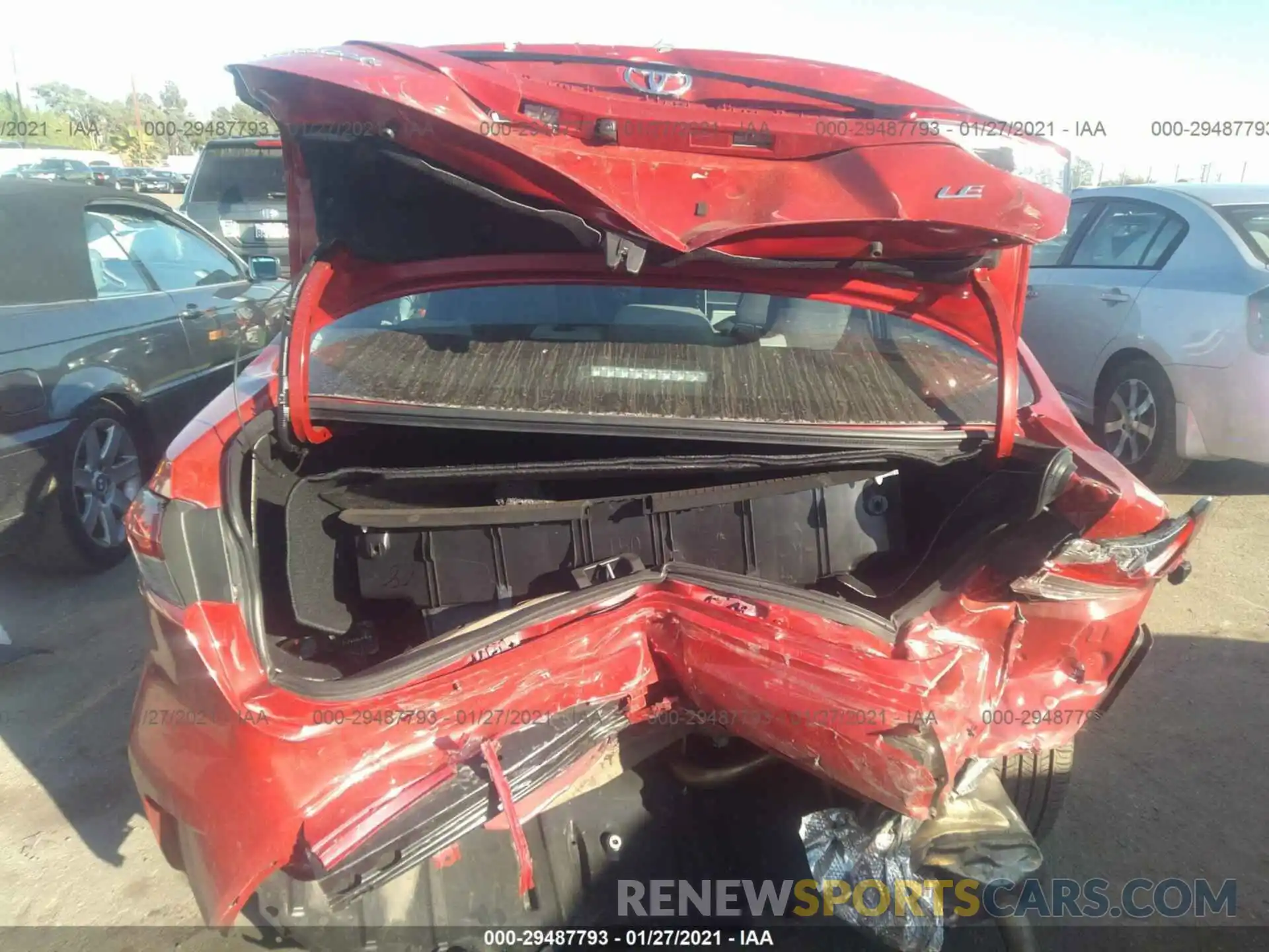 6 Фотография поврежденного автомобиля 5YFEPRAE7LP140623 TOYOTA COROLLA 2020