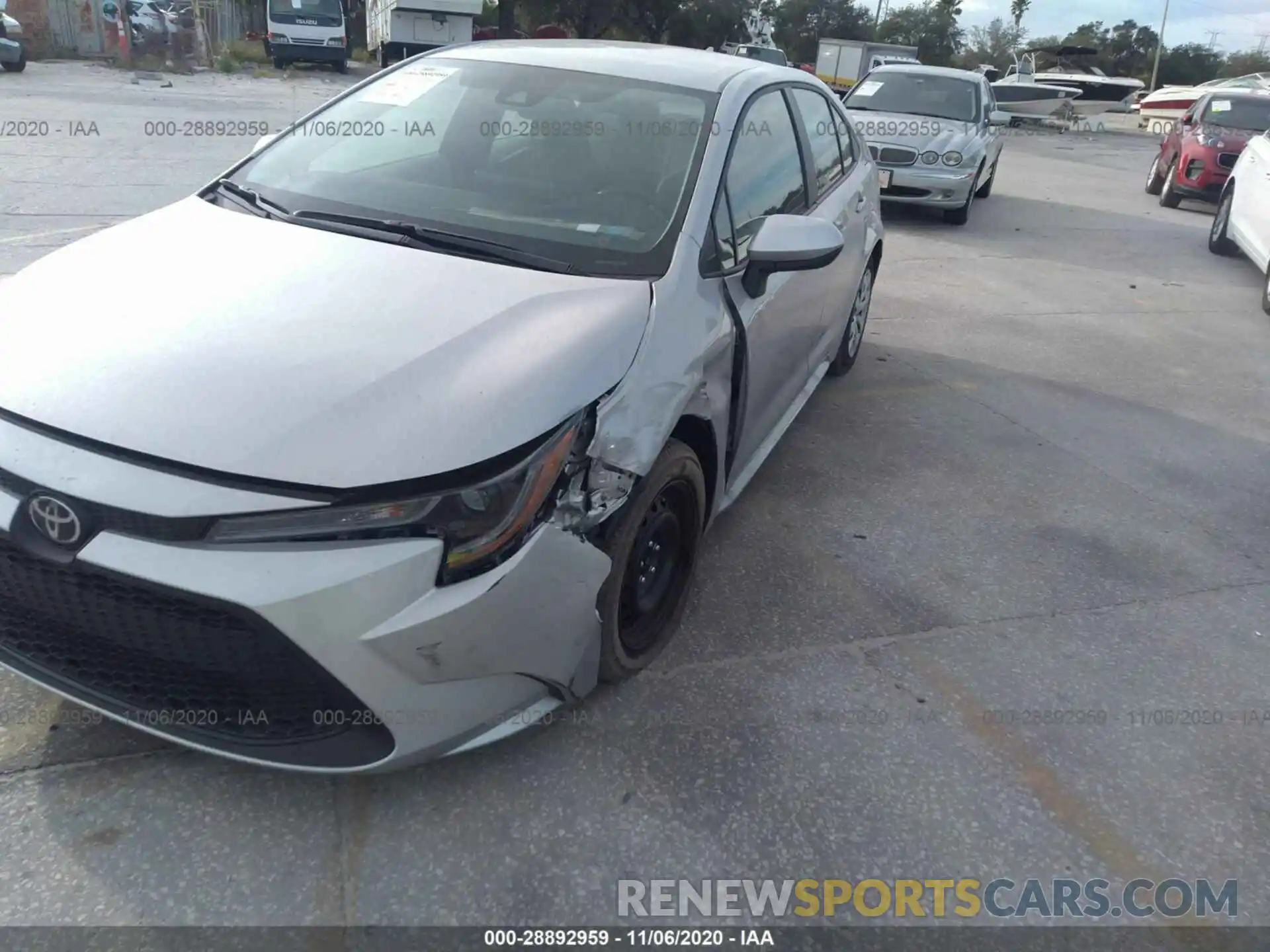 6 Photograph of a damaged car 5YFEPRAE7LP141111 TOYOTA COROLLA 2020