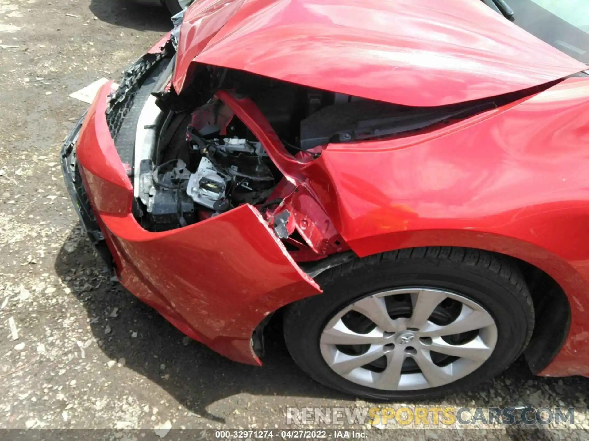 6 Photograph of a damaged car 5YFEPRAE7LP141139 TOYOTA COROLLA 2020