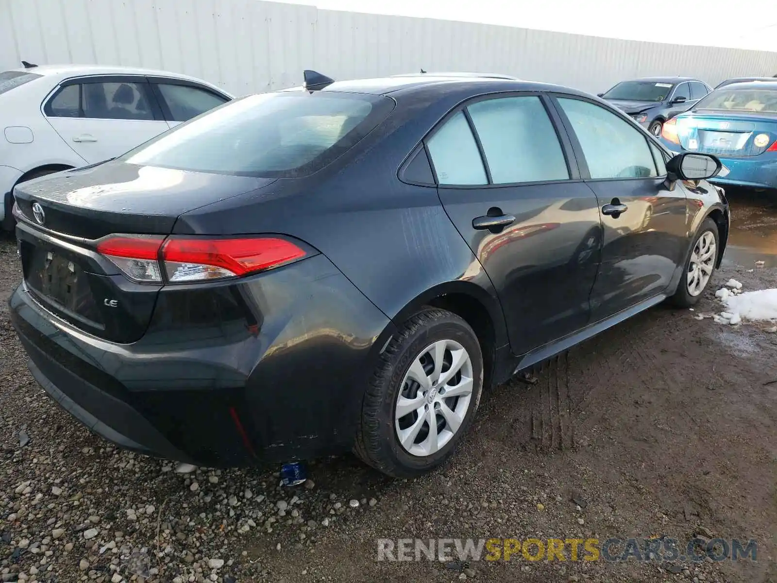 4 Photograph of a damaged car 5YFEPRAE7LP142369 TOYOTA COROLLA 2020