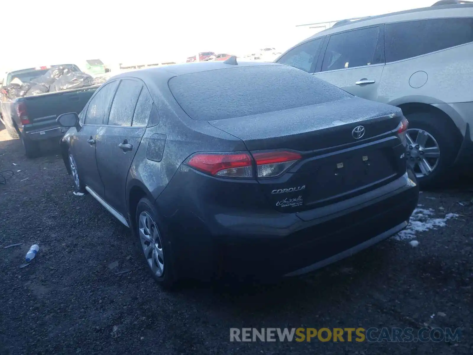 3 Photograph of a damaged car 5YFEPRAE7LP142520 TOYOTA COROLLA 2020