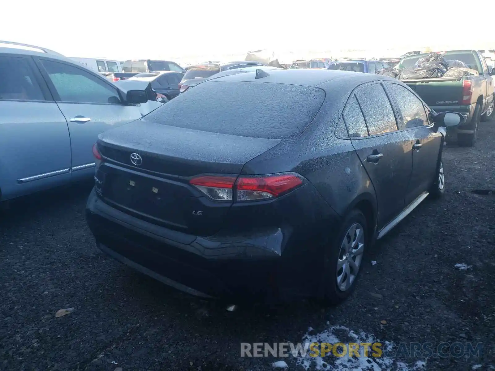 4 Photograph of a damaged car 5YFEPRAE7LP142520 TOYOTA COROLLA 2020