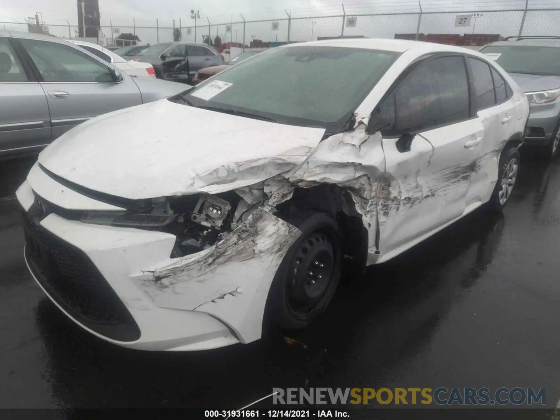 6 Photograph of a damaged car 5YFEPRAE7LP144980 TOYOTA COROLLA 2020