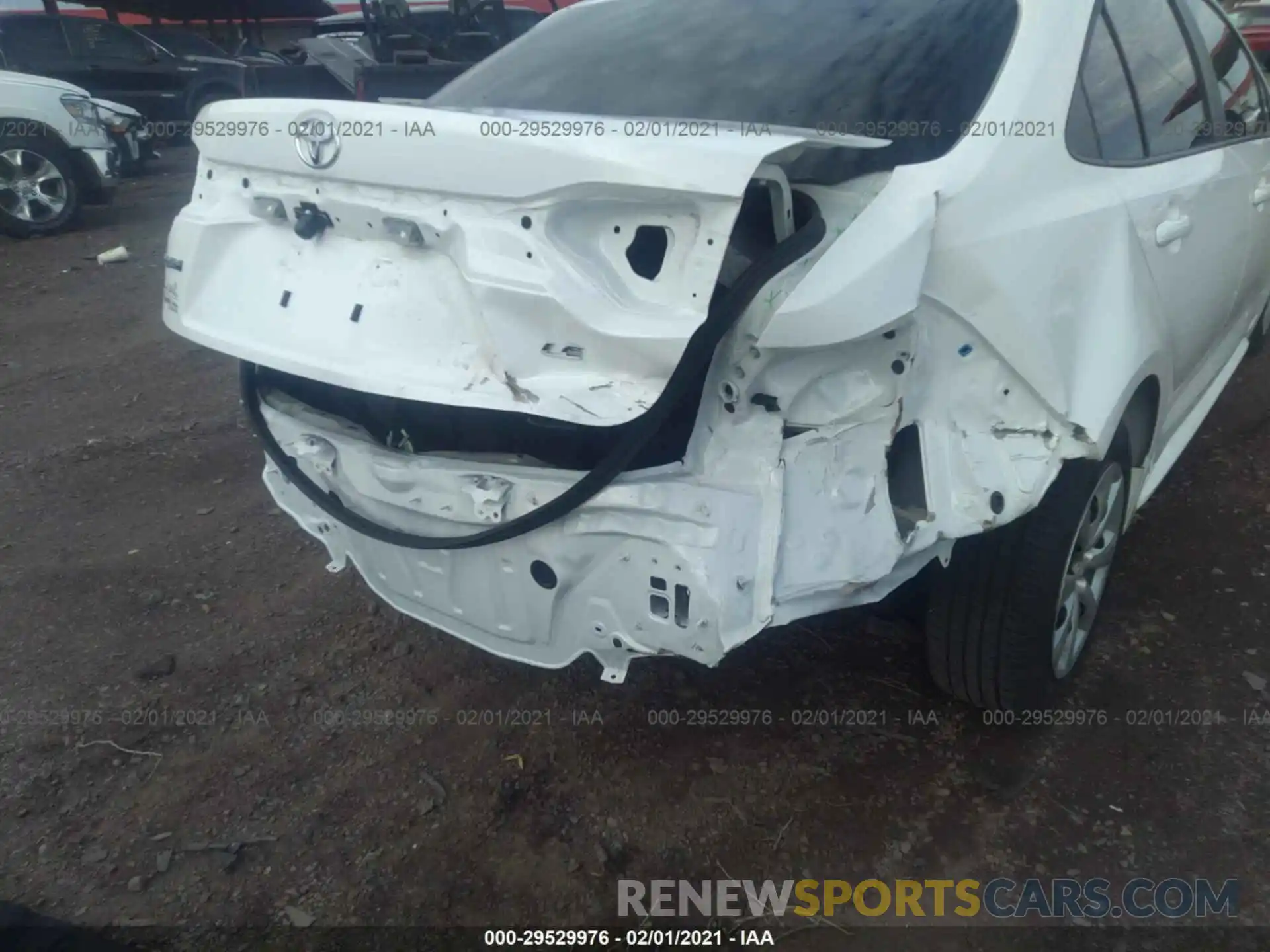 6 Фотография поврежденного автомобиля 5YFEPRAE7LP145417 TOYOTA COROLLA 2020