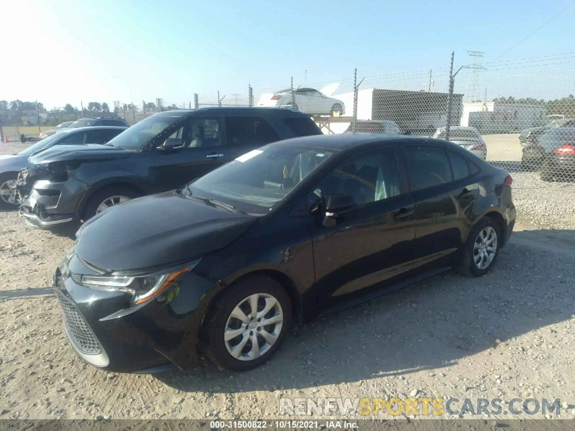 2 Photograph of a damaged car 5YFEPRAE8LP004288 TOYOTA COROLLA 2020