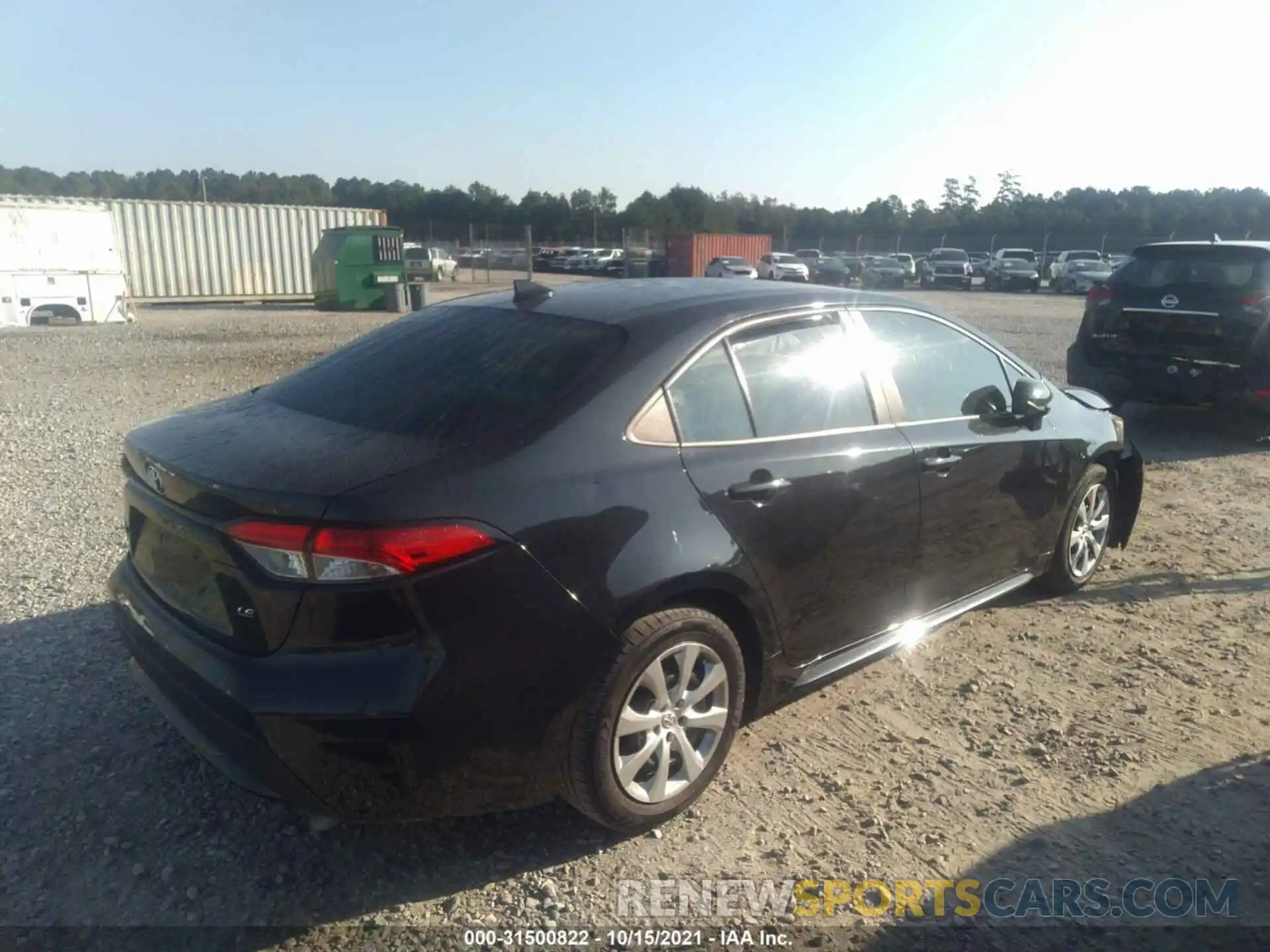 4 Photograph of a damaged car 5YFEPRAE8LP004288 TOYOTA COROLLA 2020