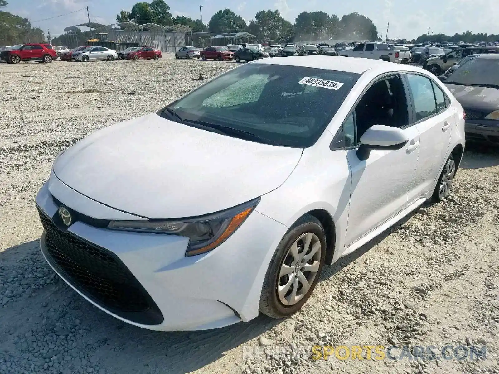 2 Photograph of a damaged car 5YFEPRAE8LP006168 TOYOTA COROLLA 2020