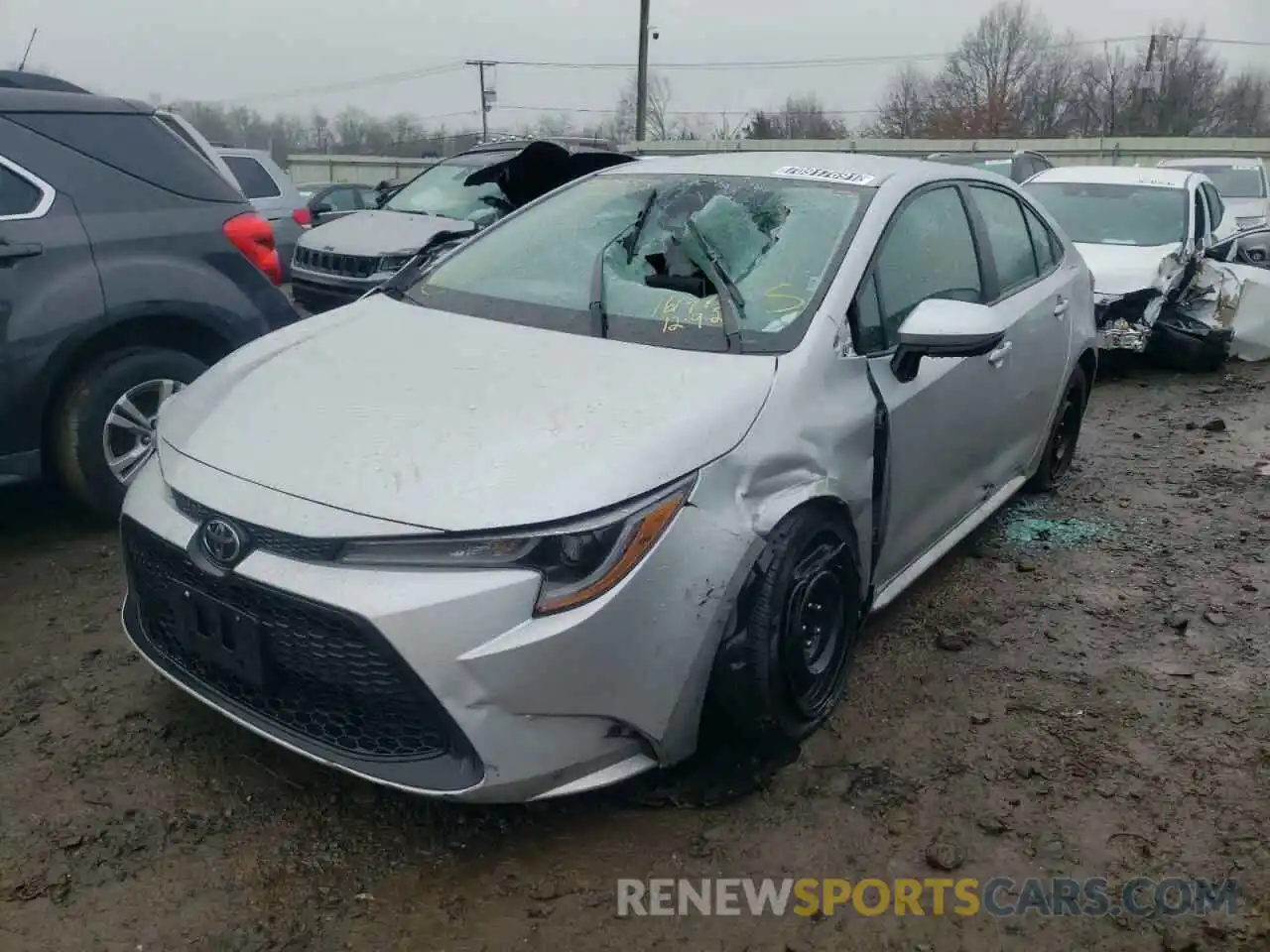 9 Photograph of a damaged car 5YFEPRAE8LP009930 TOYOTA COROLLA 2020