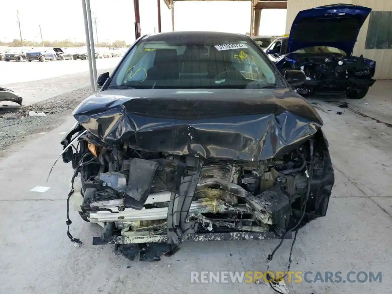 9 Photograph of a damaged car 5YFEPRAE8LP009992 TOYOTA COROLLA 2020