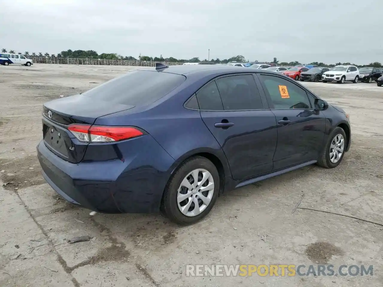 3 Photograph of a damaged car 5YFEPRAE8LP010723 TOYOTA COROLLA 2020