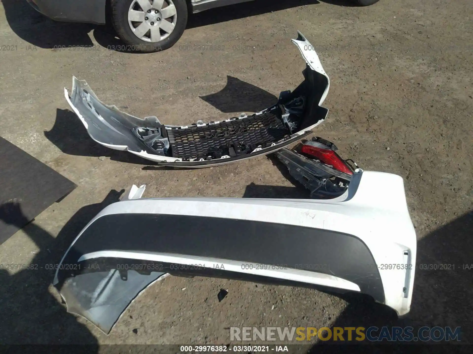 12 Photograph of a damaged car 5YFEPRAE8LP010740 TOYOTA COROLLA 2020