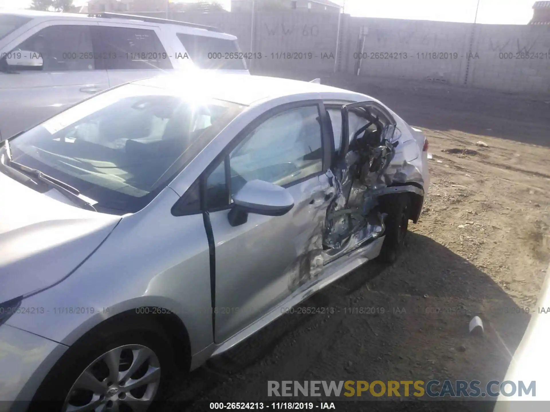 6 Photograph of a damaged car 5YFEPRAE8LP012908 TOYOTA COROLLA 2020