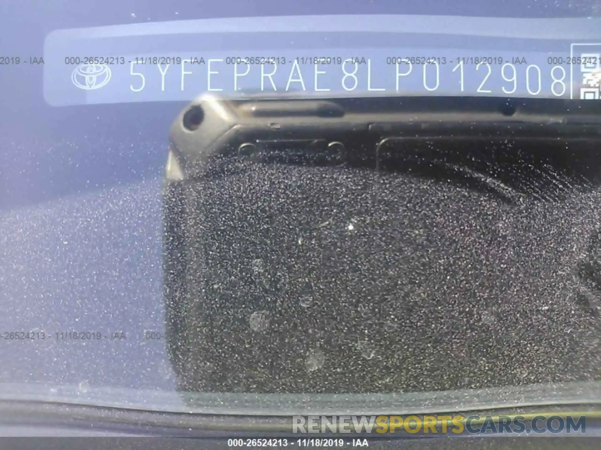 9 Photograph of a damaged car 5YFEPRAE8LP012908 TOYOTA COROLLA 2020