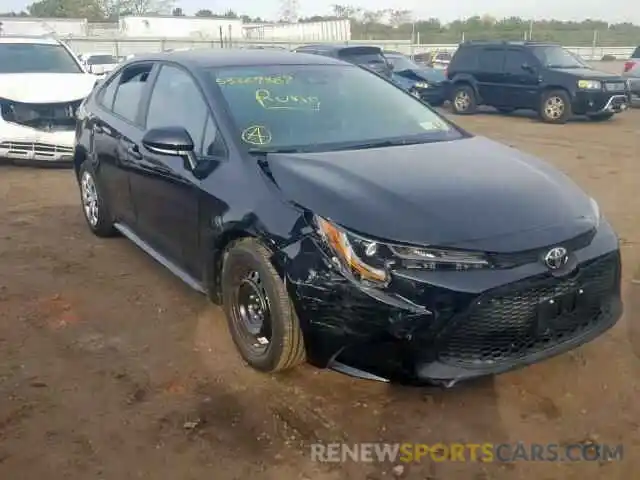 1 Photograph of a damaged car 5YFEPRAE8LP013461 TOYOTA COROLLA 2020