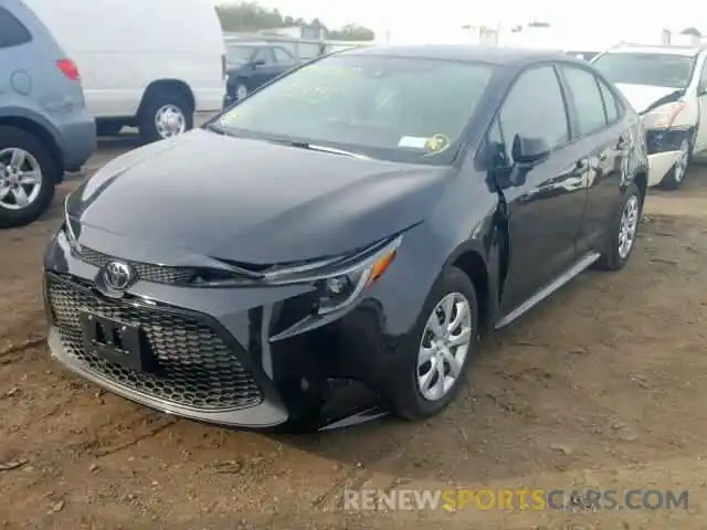 2 Photograph of a damaged car 5YFEPRAE8LP013461 TOYOTA COROLLA 2020